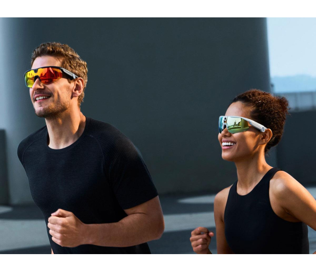 BleeqUp Ranger AI Sports Camera Glasses - Różowe - 1526269 - zdjęcie 5